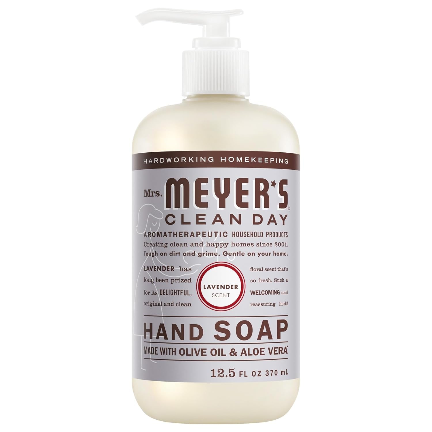 CLEAN DAY Hand Soap, Lavender Scent, 12.5 Fl Oz Bottle