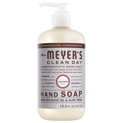 CLEAN DAY Hand Soap, Lavender Scent, 12.5 Fl Oz Bottle